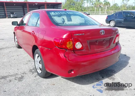 2009 Toyota Corolla Le z USA, uszkodzony, nr VIN 2T1BU40E19C148631